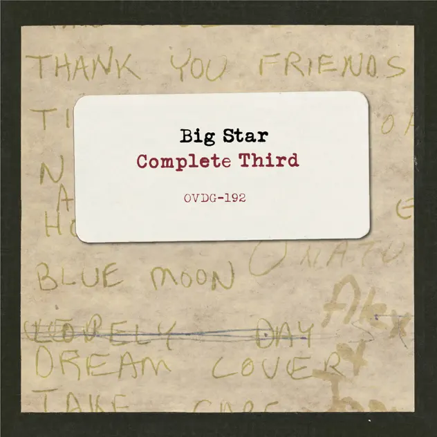 Big Star – Complete Third [iTunes Plus AAC M4A]