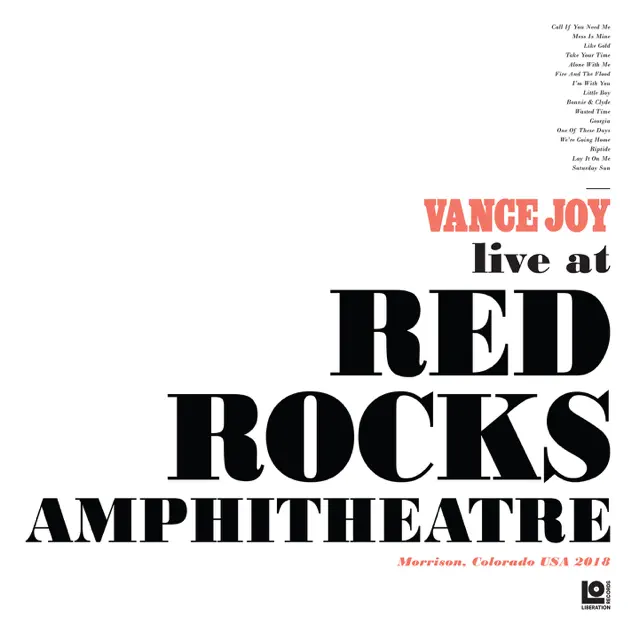 Vance Joy – Live at Red Rocks Amphitheatre [iTunes Plus AAC M4A]