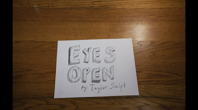 Taylor Swift – Eyes Open (Lyric Video) [iTunes Plus AAC M4V – SD]